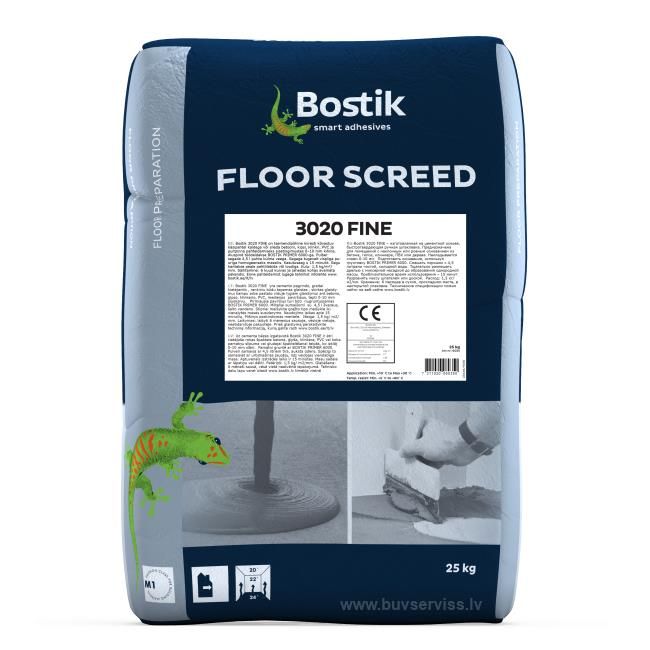 Bostik FINE špakteļmasa grīdām 25kg